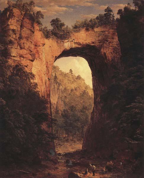 Frederic E.Church The Natural Bridge,Virginia